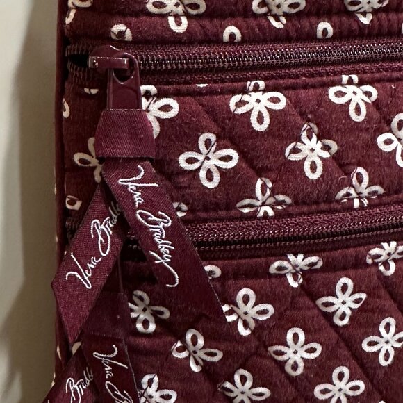 Vera Bradley Triple Zip Hipster Mini Concerto crossbody bag - NWOT - Picture 4 of 11